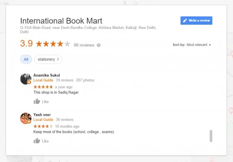 Reviews for Local Business